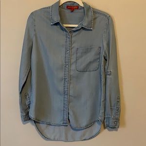 Saks Fifth Avenue Chambray Shirt